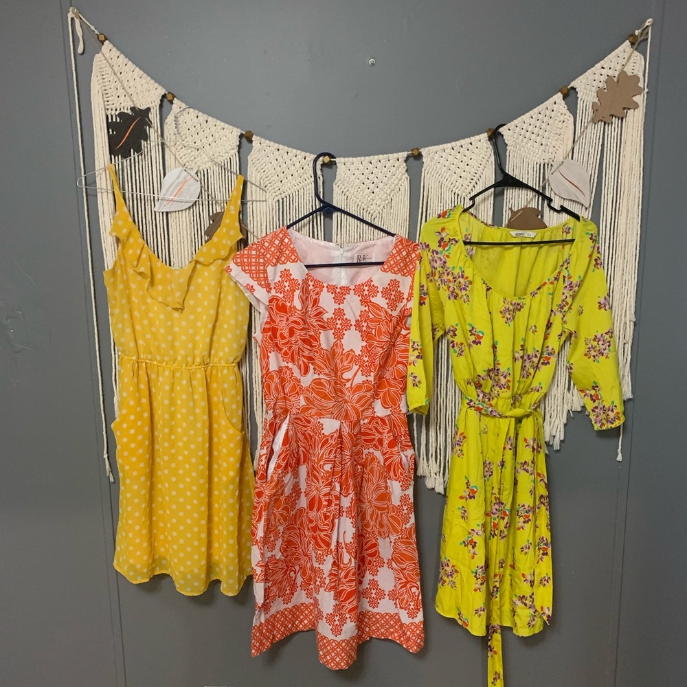 3 beautiful dresses.:)